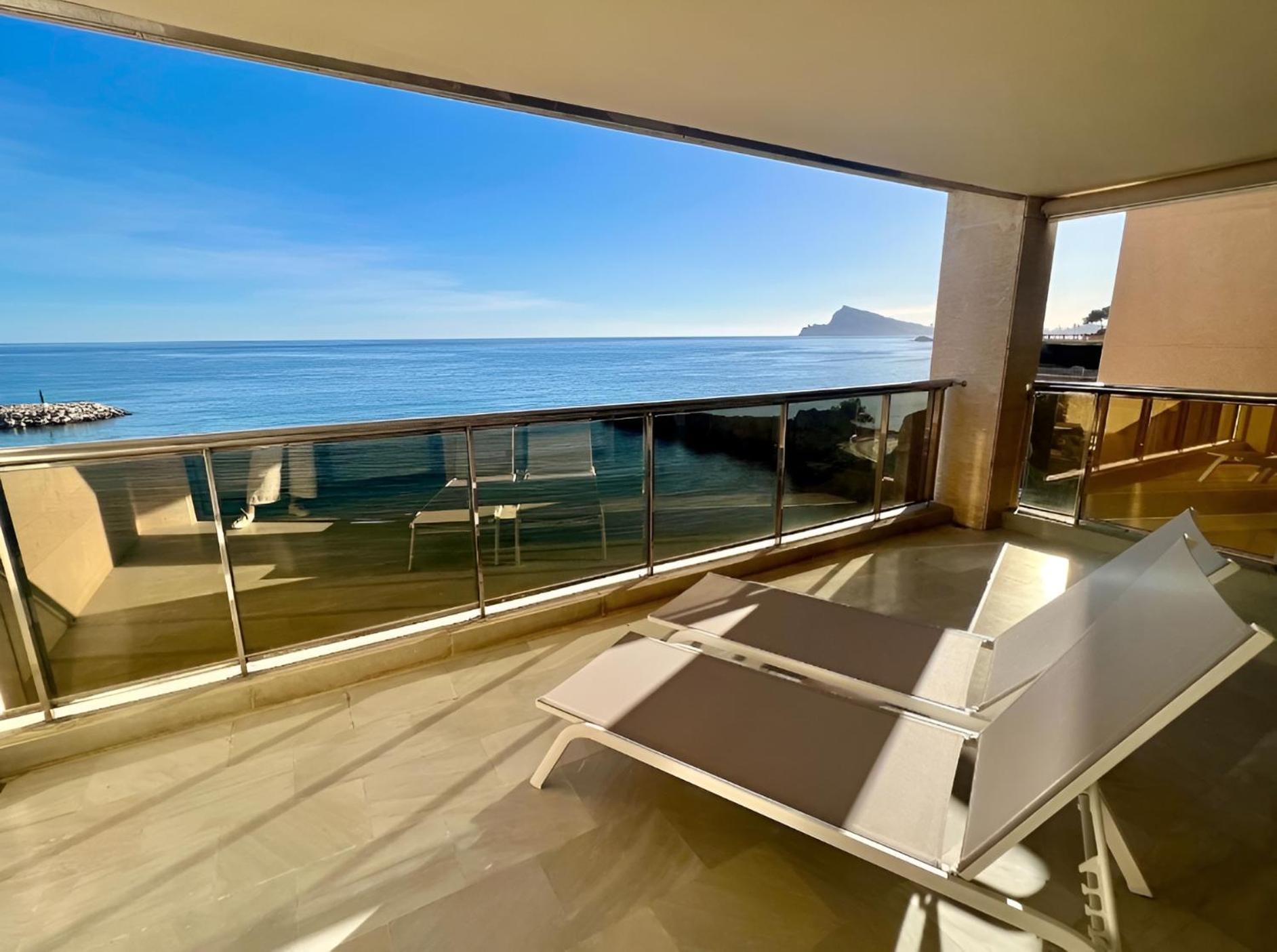 Ferienwohnung Apartamento En Altea Con Vistas Al Mar Exterior foto